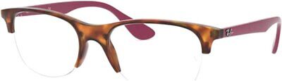 Ray-Ban 0RX4419V - 5889 Eyeglasses RUBBER RED HAVANA W/DEMO LENS 54mm