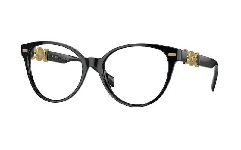 VERSACE VE3334 GB1 Black 55mm Eyeglasses