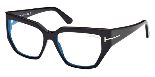 Tom Ford Eyeglasses FT5951-B 001 54 - Shiny Black 54mm