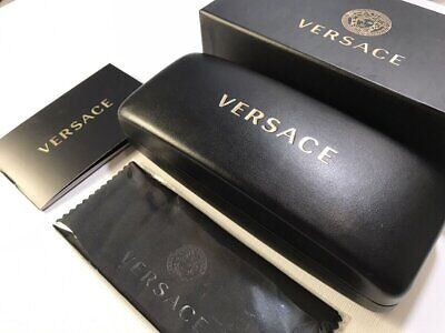 Versace Woman Sunglasses Black Frame, Dark Grey Lenses, 54MM