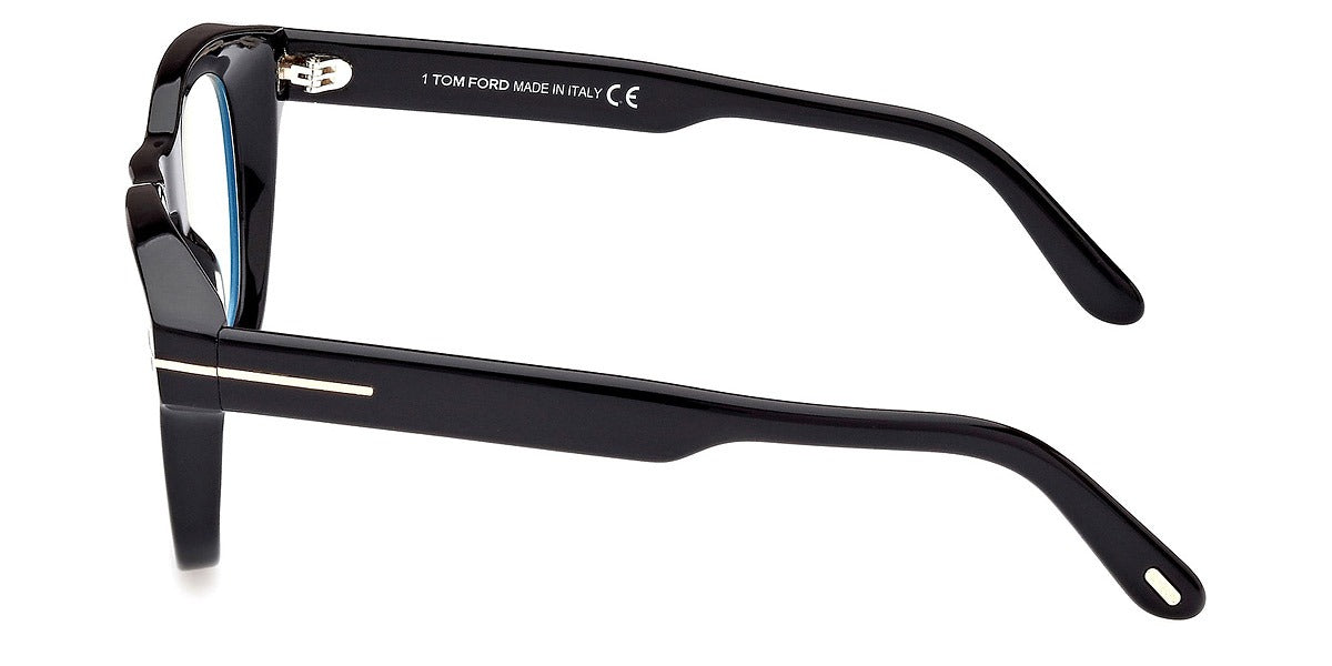 Tom Ford FT5873-B 001 49mm Shiny Black Sunglasses