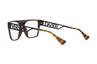 New Versace VE3326U 108 Brown Eyeglasses Men 55mm