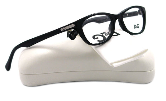 DOLCE&GABBANA D&G Eyeglasses DD 1218 BLACK 501 51x17x135mm