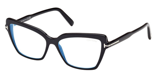 Tom Ford Eyeglasses FT5948-B 001 55 - Shiny Black Women 55mm