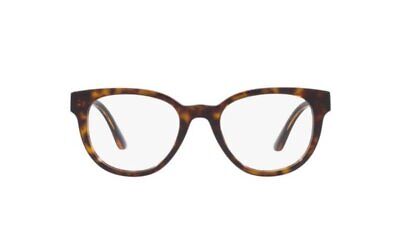 New Versace 3317 108 Eyeglasses Men's Havana 51mm