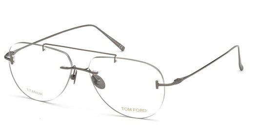 TOM FORD FT5679 008 Clear Demo Lens Pilot Eyeglasses