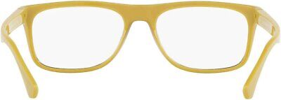 Armani EA3097 Eyeglass Frames 5555-55 - Topaz Brown On Yellow 55mm