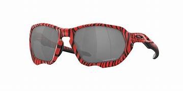 OAKLEY PLAZMA (A) OO9019-07 Red Tiger / Prizm Black 59mm Sunglasses