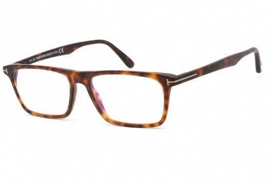 TOM FORD Blue Light Block Rectangular Men's Eyeglasses FT5681-B 054 54mm