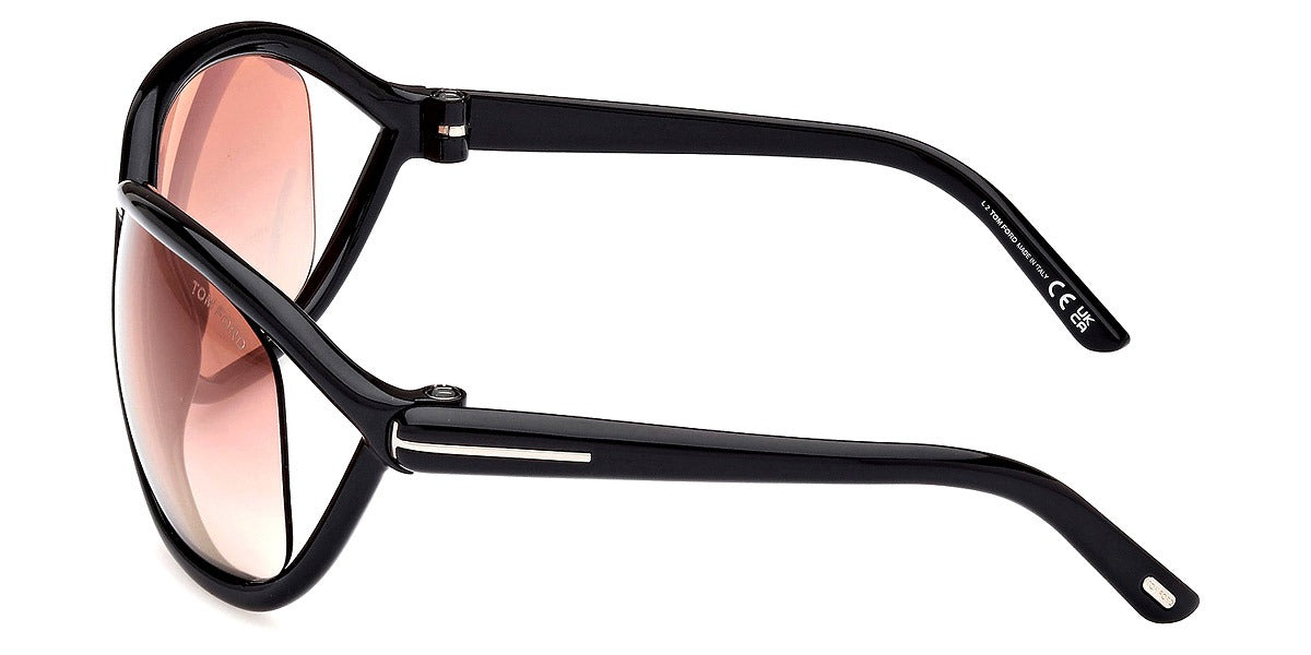 Tom Ford Women Sunglasses FT1069 Fernanda 01Z 68 - Shiny Black