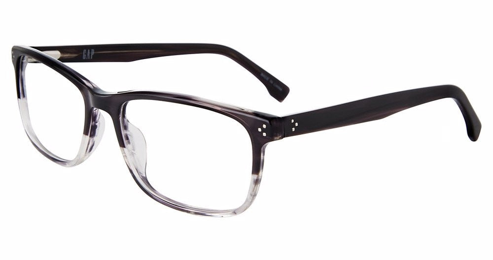 GAP VGP028 Eyeglasses Mens Black Grey 57mm