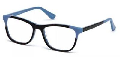 NEW Guess 2615-52092 Black Blue Eyeglasses 52mm