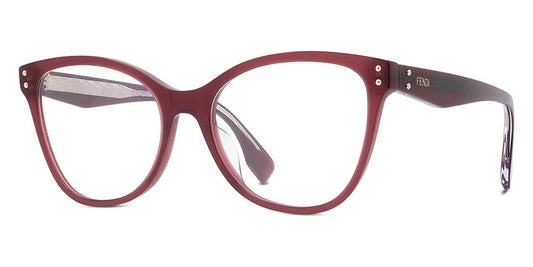 NEW Fendi FE50006I-069-53 Red Eyeglasses 53mm