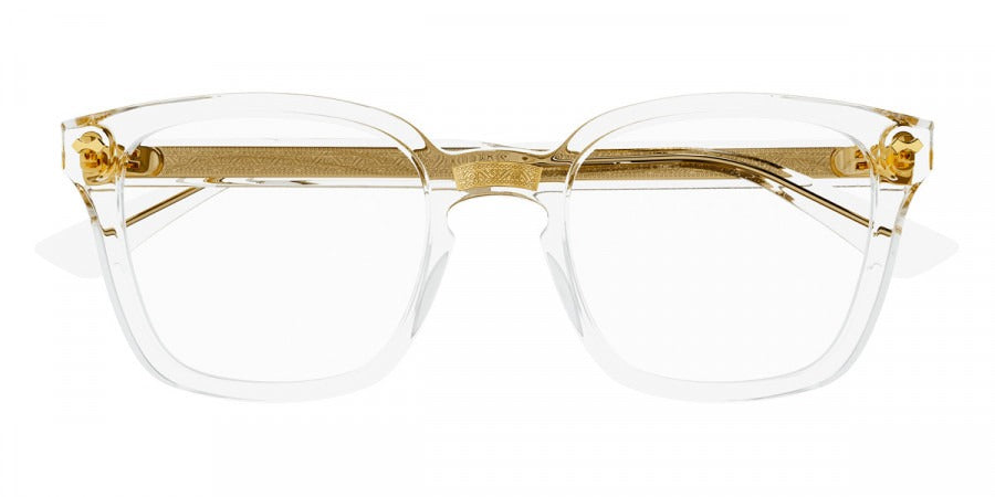 Gucci GG0184O 011 50mm Crystal Eyeglasses