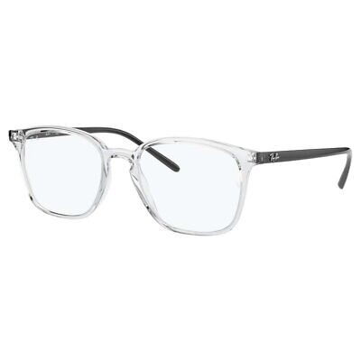 NEW AUTHENTIC RAY BAN RB 7185F 5943 Clear 54mm
