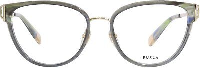 Eyeglasses Furla VFU 444 Green 0VAD 54x17x135mm