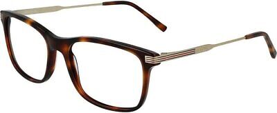 Lacoste Men's Tortoise Rectangular Eyeglass Frames L2888230 55mm