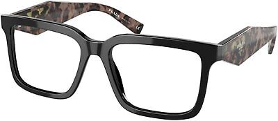 Eyeglasses Prada PR 10 YVF Asian fit 21B1O1 Black 55/16/140mm