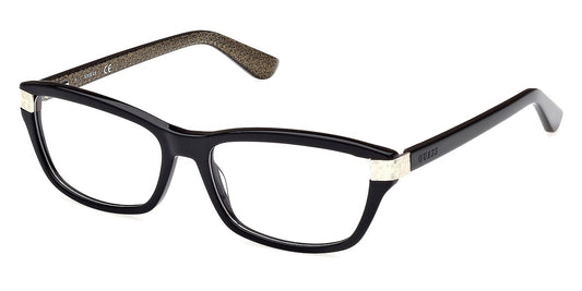 Guess GU2956 001 54 Shiny Black Eyeglasses 54mm