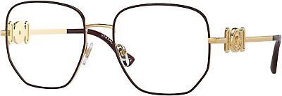 Versace Eyeglasses VE 1283 1480 Bordeaux/Gold 56mm