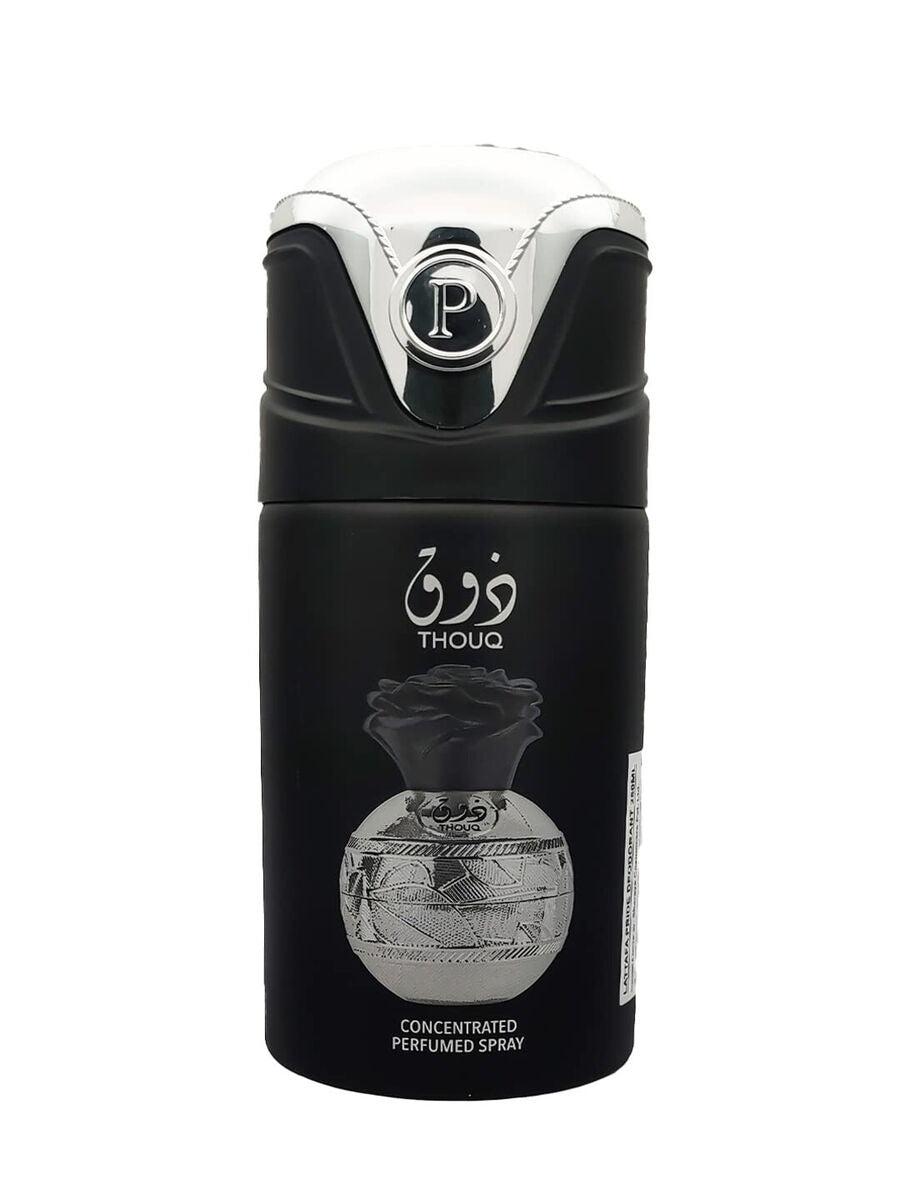 Lattafa Thouq Perfumes Concentrated Unisex Perfumed Spray Body Deodorant 250ml