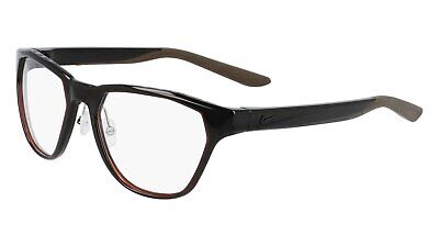 NEW Nike NIKE 7400-201-52 Brown Basalt Eyeglasses