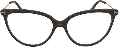 Eyeglasses Tom Ford FT 5688 -B 052 Shiny Classic Dark Havana, Rose Gold/Blue Bl