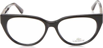 Lacoste Demo Cat Eye Ladies Eyeglasses L2906 001 55mm