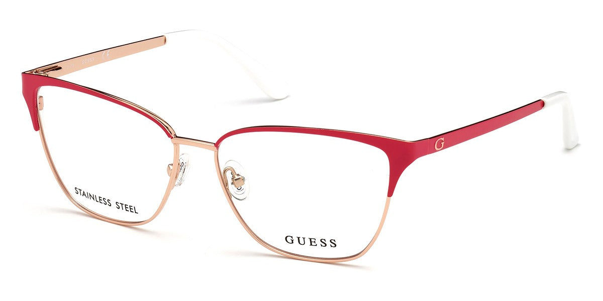 Guess GU2795 072 54 Shiny Pink Eyeglasses 54mm