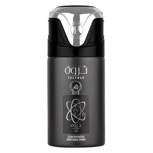 Lattafa Perfumes Tharwah Silver Concentrated Unisex Perfumed Spray Body Deodorant 250ml