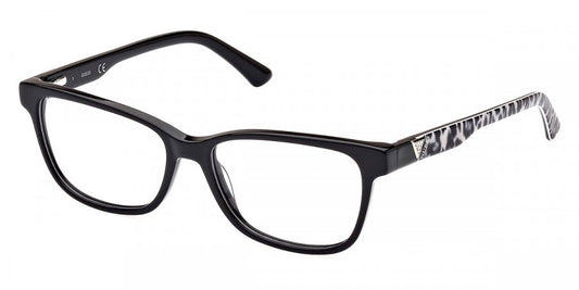 Guess GU2943 001 52 Shiny Black Eyeglasses 52mm