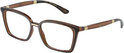 Eyeglasses Dolce & Gabbana DG 5081 3185 Havana/Transparent Brown