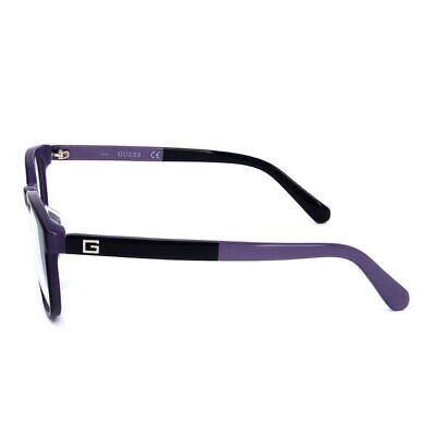 NEW Guess GU2598D-005-53 Purple Black Eyeglasses