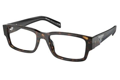 NEW PRADA EYEGLASSES PR07ZVF-2AU1O1-55mm