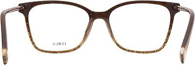 Eyeglasses Furla VFU 248 Brown 0G14 53x16x135mm