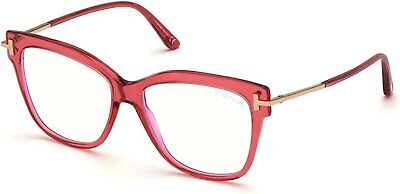 Eyeglasses Tom Ford FT 5704 -F-B Asian fit 066 Shiny Red