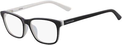 CK Eyeglasses 18515 002 Black/White 53mm
