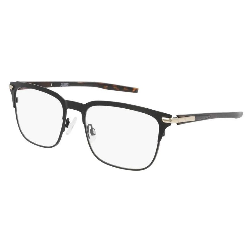 PUMA Eyeglasses PU0277O-002-56mm Men's Black/Brown