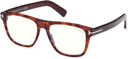 Tom Ford Eyeglasses FT5902-B 054 54mm Red Havana