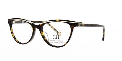 NEW Carolina Herrera VHE837L-722Y Havana 51mm