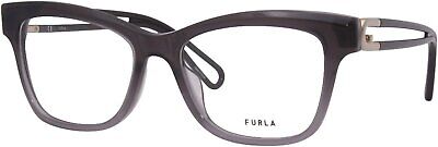 New Furla Eyeglasses Women's VFU438 0AH8 Grey 53-17-140mm