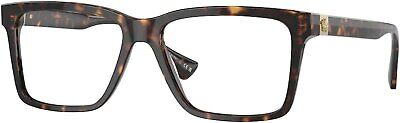 Versace Eyeglasses VE 3328 F Asian fit 108 Havana 56mm