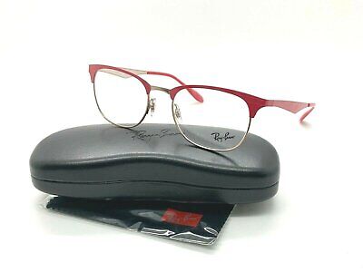 Ray-Ban RX6346-2974 Eyeglasses Red 52mm