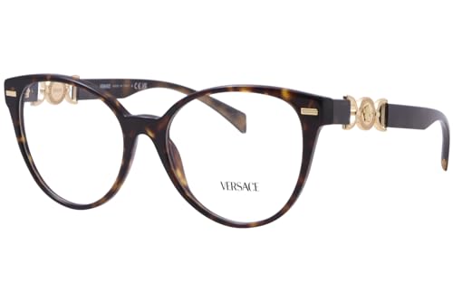 Versace Eyeglasses VE 3334 108 Havana