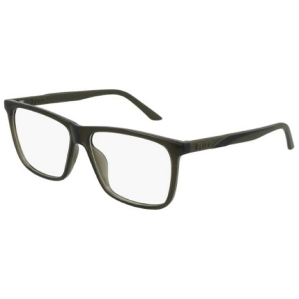 PUMA Eyeglasses PU0334O-004-58mm Brown Men's