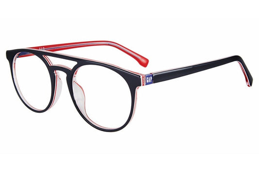 GAP VGP006 Round Eyeglasses Navy/Red 50x20x145mm