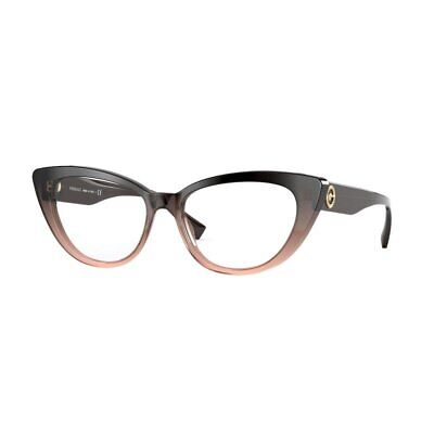 New Versace Cat Eye Ladies Eyeglasses VE3286 5332 54mm