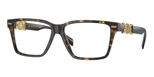 Versace Eyeglasses VE 3335 F Asian fit 5404 Havana