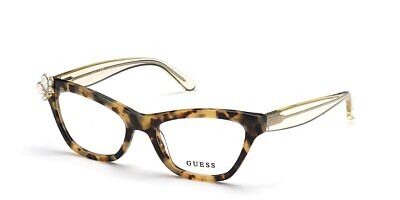 NEW Guess GU2836-053-51mm Havana Brown Eyeglasses