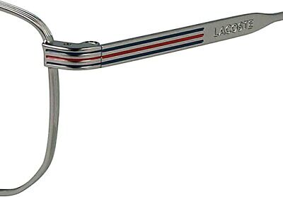 Lacoste Men's Grey Rectangular Eyeglass Frames L2277022 55mm